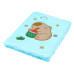 Блокнот плюшевий CAPYBARA 22, А5, 80 арк., клітинка, асорті, KIDS Line