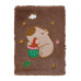 Блокнот плюшевий CAPYBARA 22, А5, 80 арк., клітинка, асорті, KIDS Line