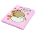 Блокнот плюшевий CAPYBARA 23, А5, 80 арк., клітинка, асорті, KIDS Line