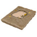 Блокнот плюшевий CAPYBARA 25, А5, 80 арк., клітинка, асорті, KIDS Line