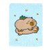 Блокнот плюшевий CAPYBARA 25, А5, 80 арк., клітинка, асорті, KIDS Line