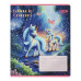 Зошит учнівський шкільний UNICORN, 12 арк., клітинка, KIDS LINE
