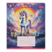 Зошит учнівський шкільний UNICORN, 12 арк., лінія, KIDS LINE