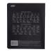 Зошит учнівський шкільний BLACK, 18арк., лінія, KIDS LINE