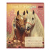 Зошит учнівський шкільний HORSES, 24арк., клітинка, KIDS LINE