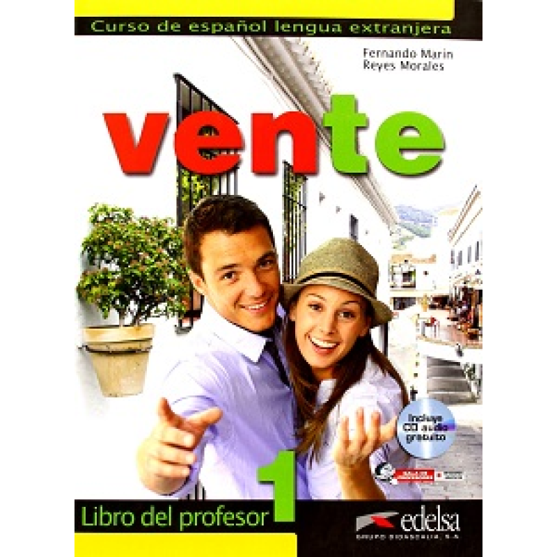 Vente 1 (A1+A2) Libro del profesor + CD audio GRATUITA