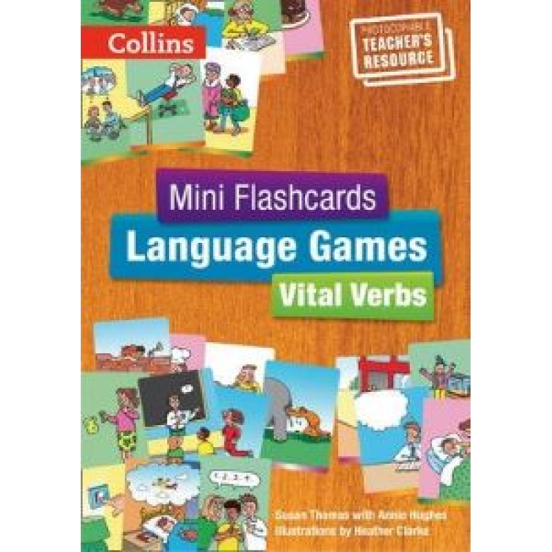 Mini Flashcards Language Games Vital Verbs Teacher's Book