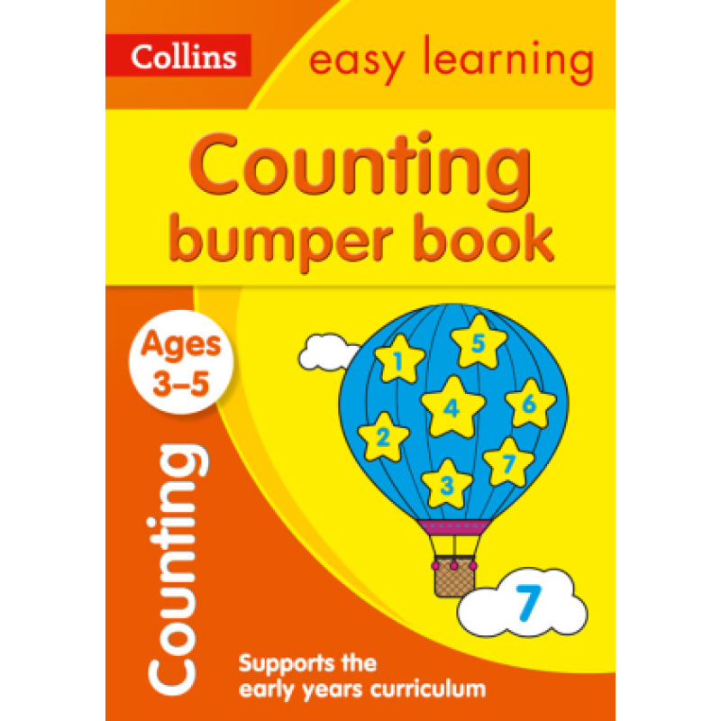 Collins Easy Learning Preschool: Counting Bumper Book Ages 3-5