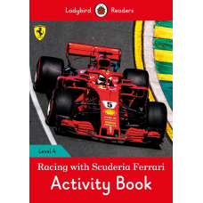 Ladybird Readers 4 Racing with Scuderia Ferrari Activity Book