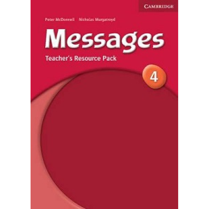 Messages 4 Tchs Res Pack Messages 4 Tchs Res Pack