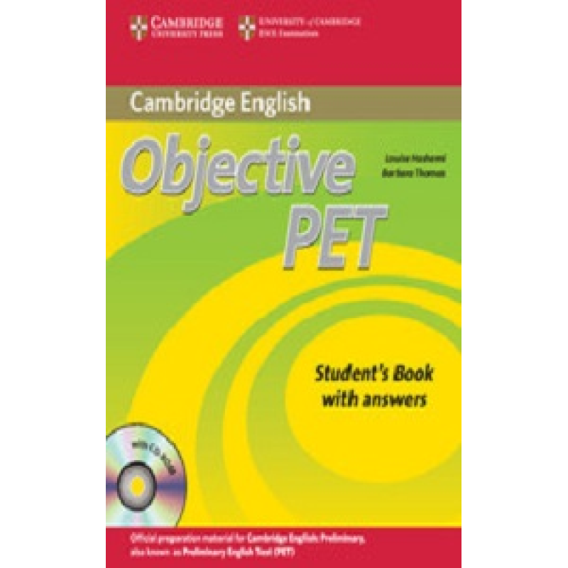 Objective PET  2nd Ed SB with answers with CD-ROM