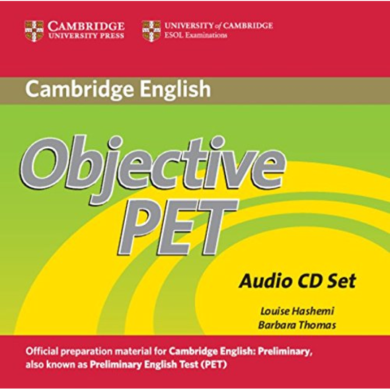Objective PET  2nd Ed Audio CDs (3)