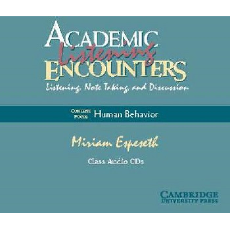 Academic Listening Encounters: Human Behavior Class Audio CDs (4)