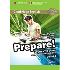 Cambridge English Prepare! Level 7 SB and online WB including Companion for Ukraine
