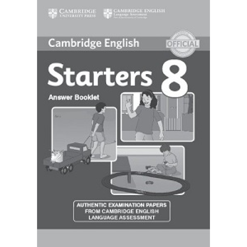 Cambridge YLE Tests 8 Starters Answer Booklet