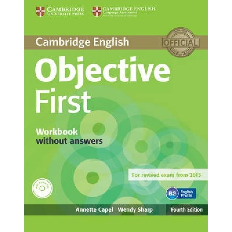 Objective First Fourth edition WB without answers with Audio CD