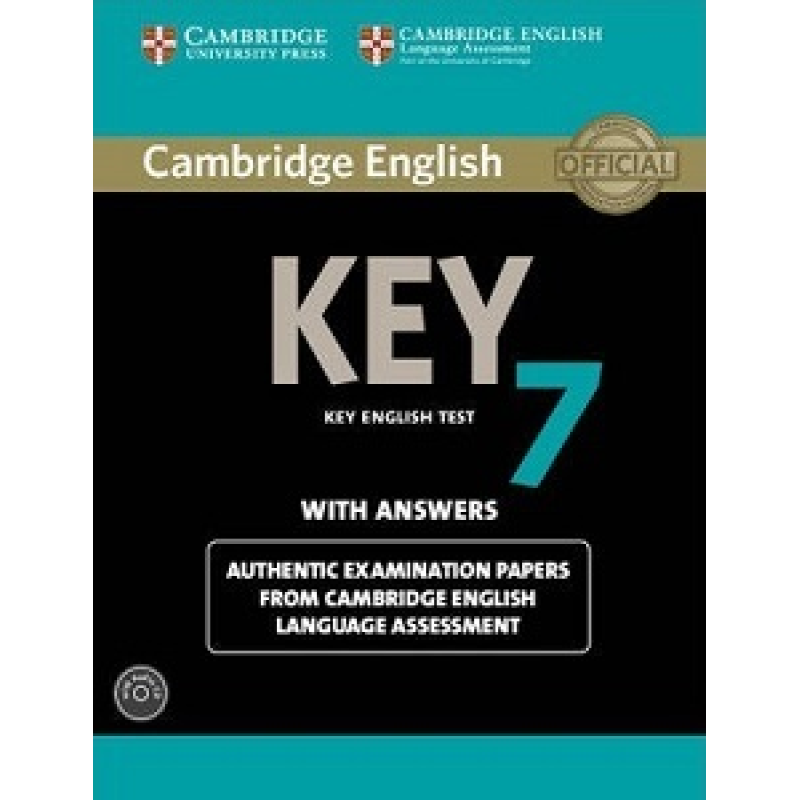 Cambridge English Key 7 Self-study Pack (SB with answers and Audio CD)