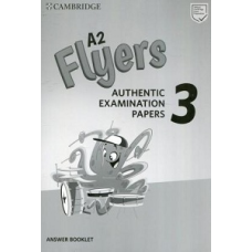 Cambridge English Flyers 3 for Revised Exam from 2018 Answer Booklet