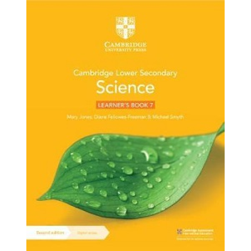Cambridge Lower Secondary Science 2nd Ed 7 Learner's Book with Digital Access (1 Year)