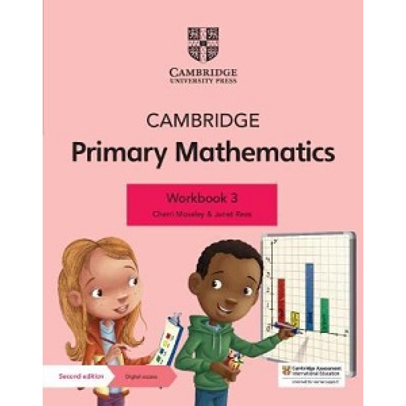 Cambridge Primary Mathematics  2nd Ed 3 Workbook with Digital Access (1 Year)