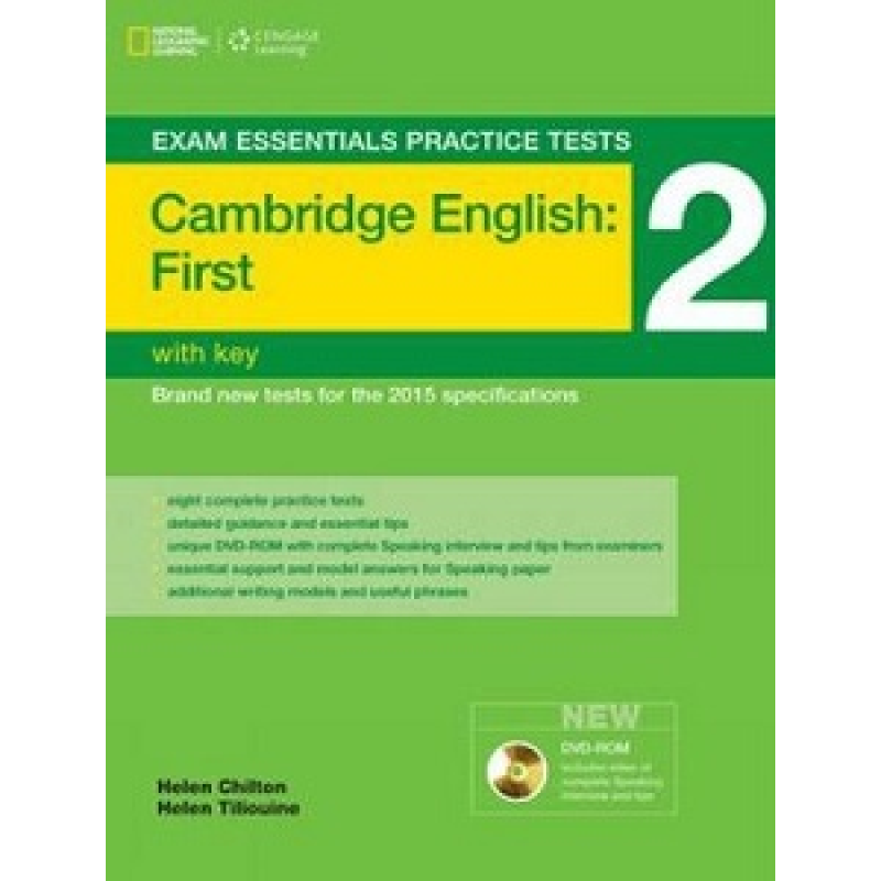 Exam Essentials: Cambridge First Practice Tests2 with Answer Key & DVD-ROM