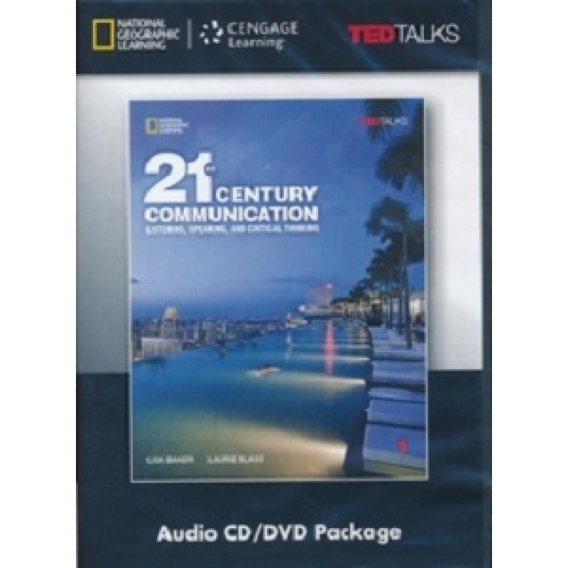 TED Talks: 21st Century Communication 1 Listening, Speaking and Critical Thinking Audio CD/DVD