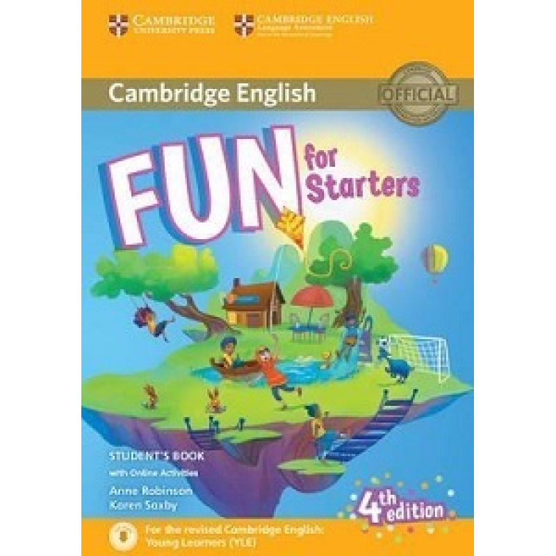 Fun for 4th Edition Starters Student's Book with Online Activities with Audio