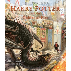 Harry Potter 4 Goblet of Fire Illustrated Edition [Hardcover]