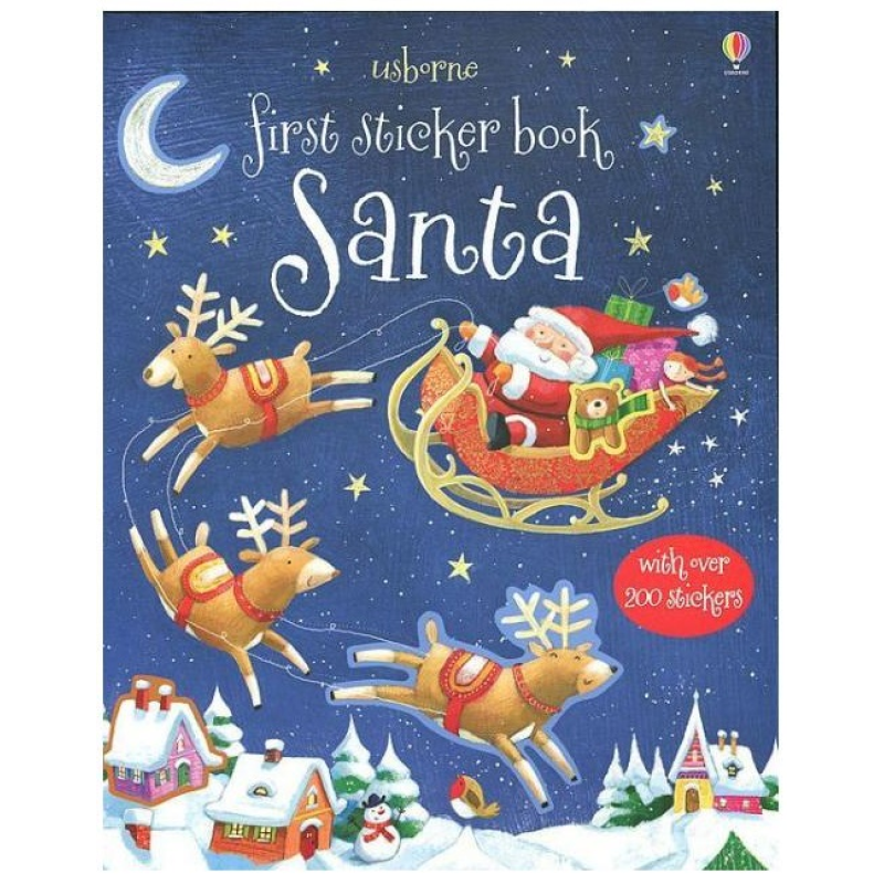 First Sticker Book: Santa
