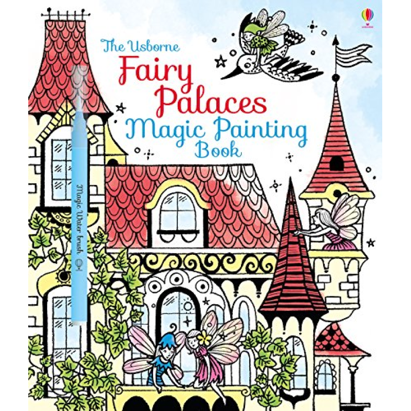 Fairy Palaces Magic Painting Book