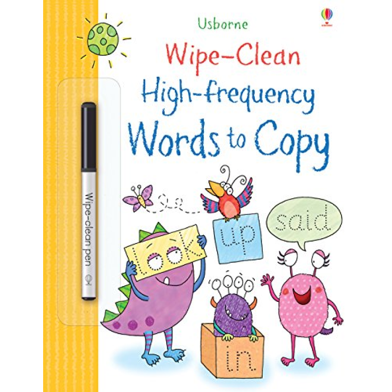 Wipe-Clean: High-Frequency Words to Copy