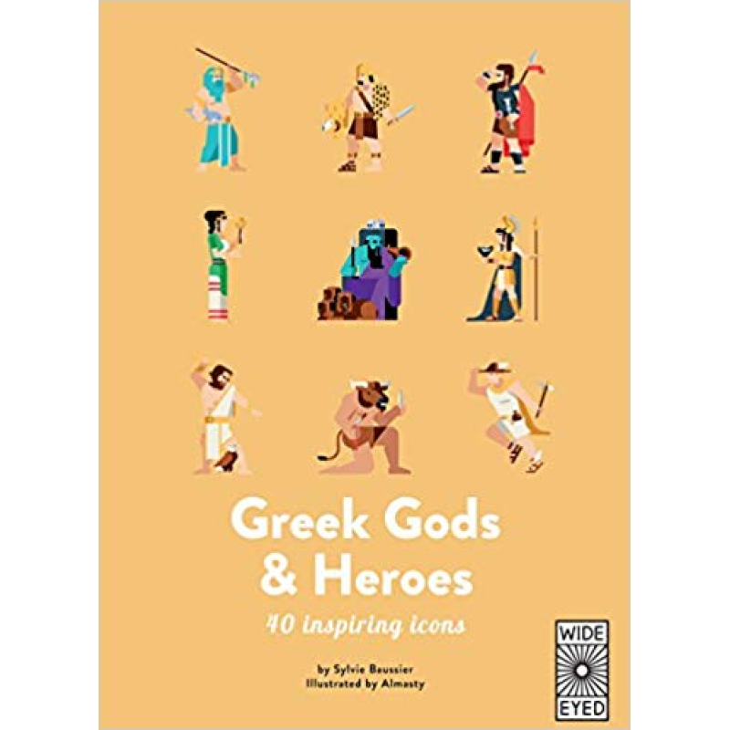Greek Gods and Heroes: 40 Inspiring Icons