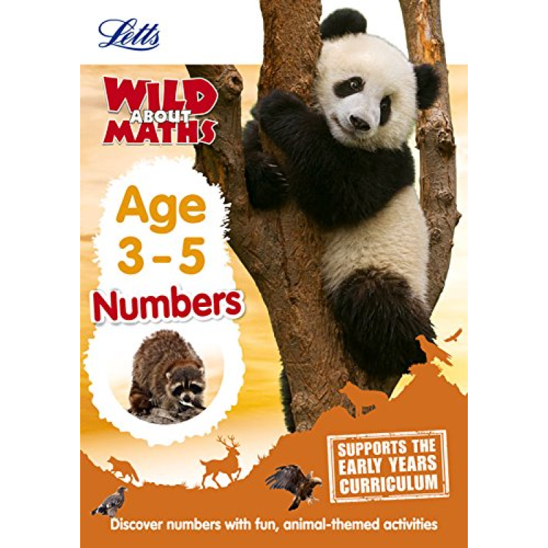 Letts Wild About Maths: Numbers Age 3-5