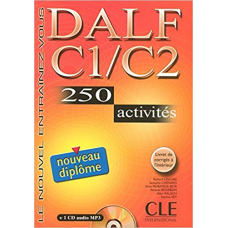 DALF C1/C2, 250 Activites Livre + CD