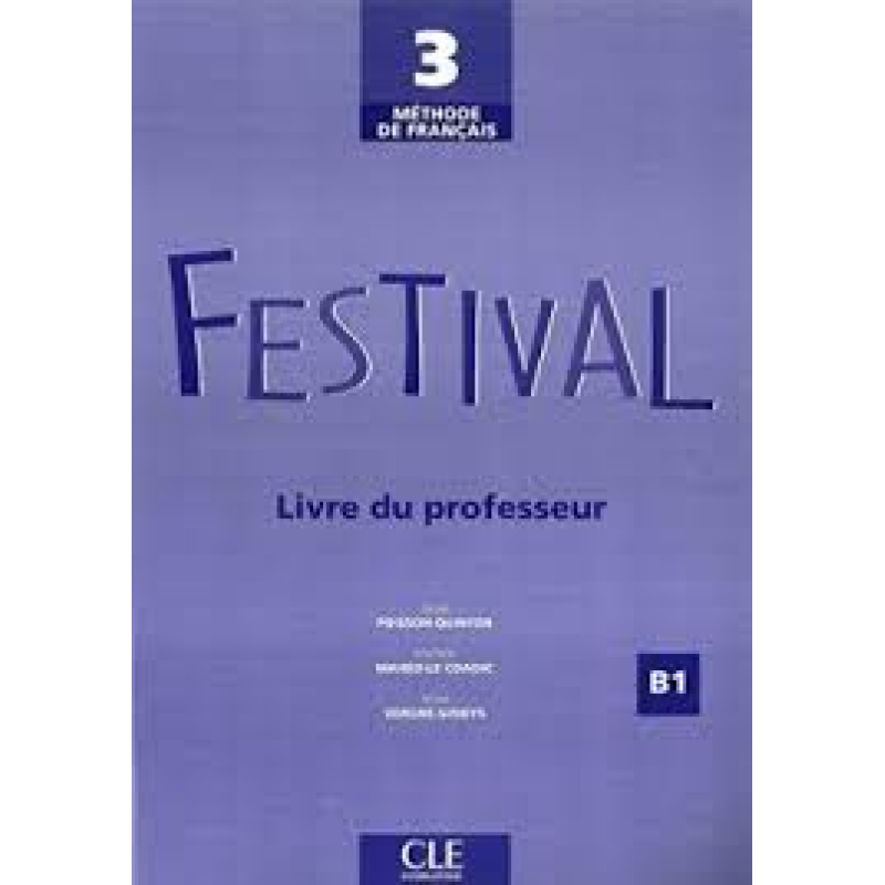 Festival 3 Guide pedagogique