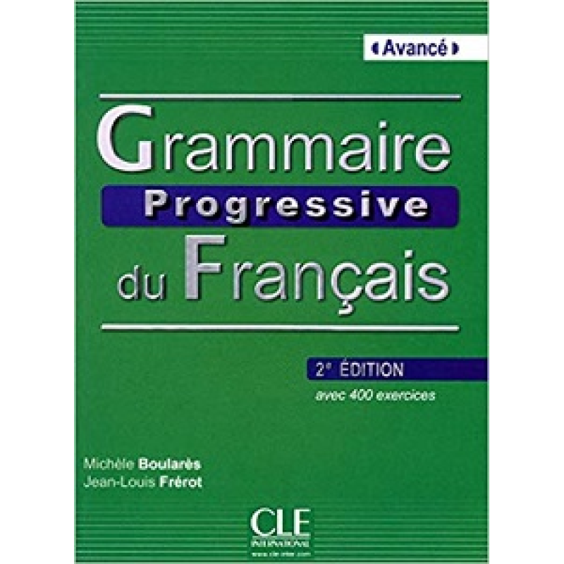 Grammaire Progressive du Francais 2e Edition Avance Livre + CD audio