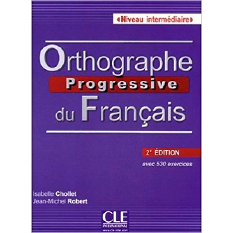 Orthographe Progr du Franc 2e Edition Interm Livre + CD