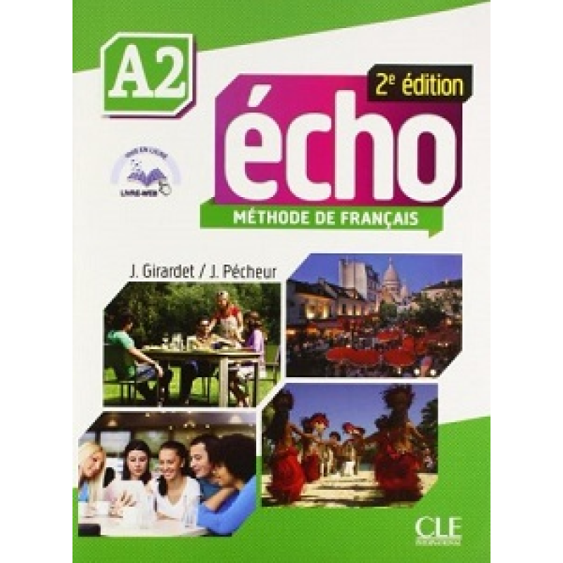 Echo  2e édition A2 Livre + DVD-Rom + livre-web