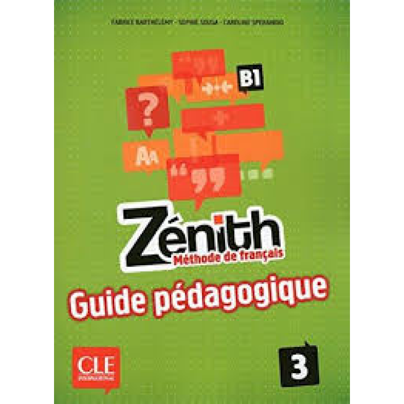 Zenith 3 Guide pédagogique
