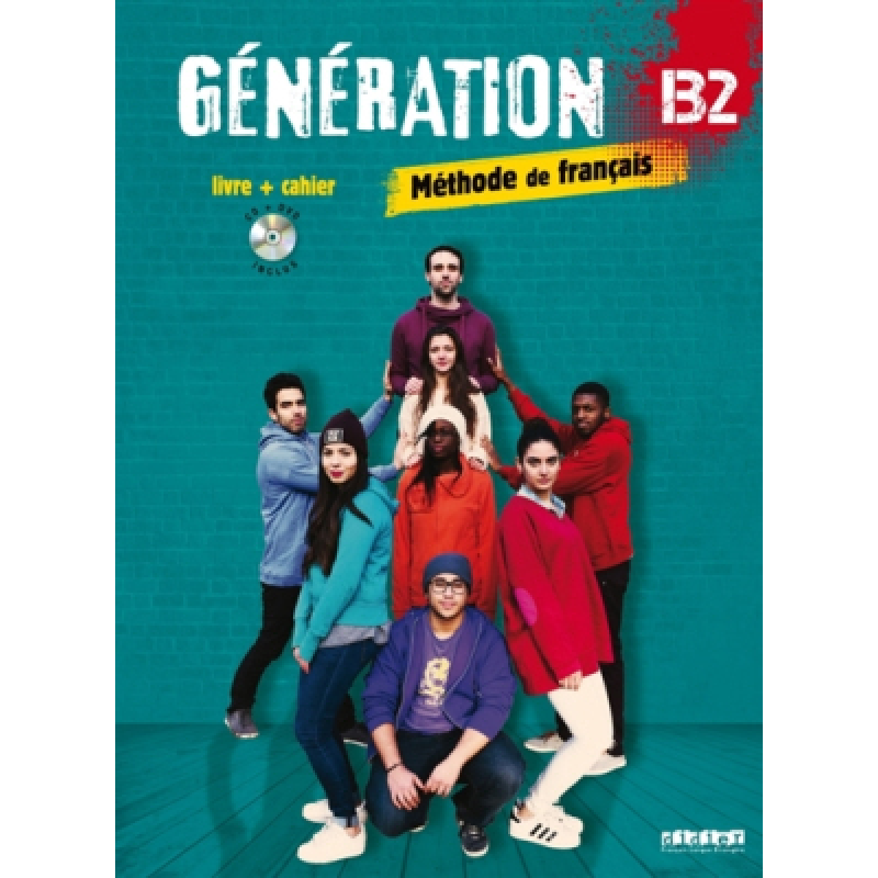 Generation B2 Livre + Cahier + Mp3 CD + DVD