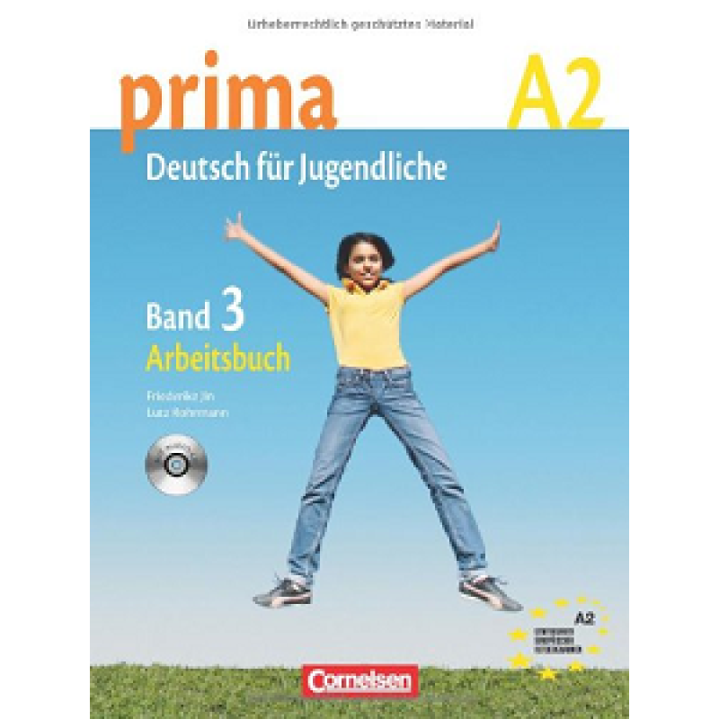 Prima-Deutsch fur Jugendliche 3 (A2) Arbeitsbuch+CD