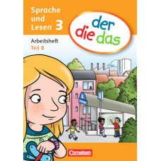 der die das - 3 Arbeitsheft  A/B, 2 Hefte