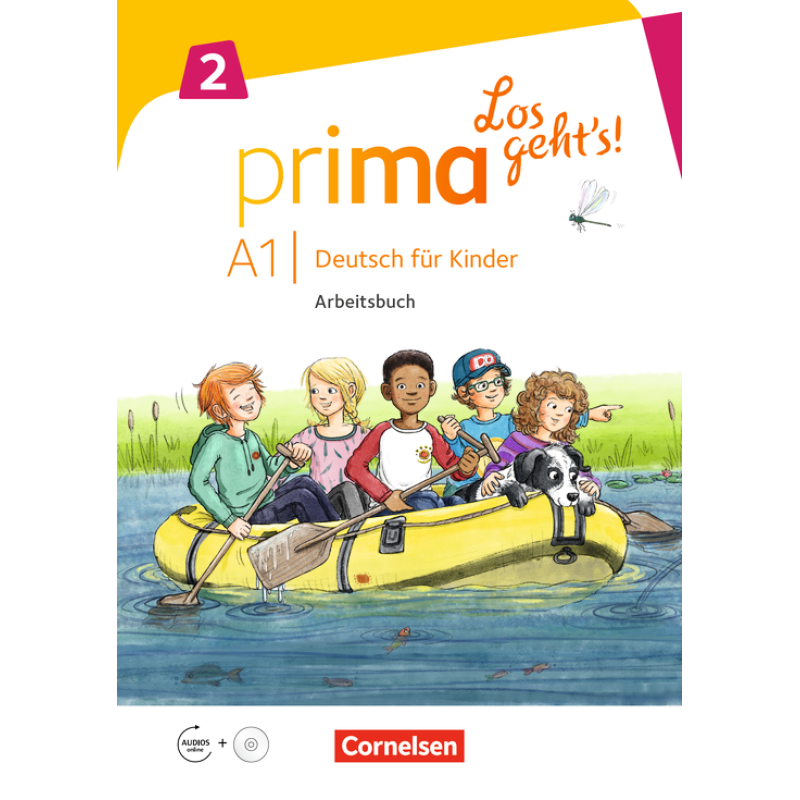 Prima Los geht's! A1.2 Arbeitsbuch mit Audio-CD und Stickerbogen