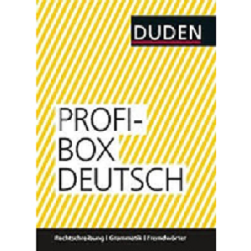 Profibox Deutsch: Rechtschreibung, Grammatik und Fremdwörter