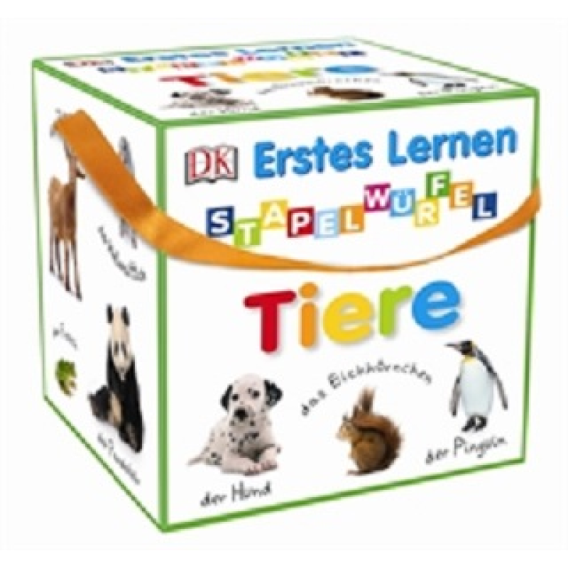 Erstes Lernen: Stapelwürfel Tiere (BOX)