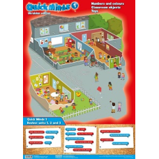 Quick Minds (Ukrainian edition) НУШ 1 Комплект плакатів 3 шт., комплект