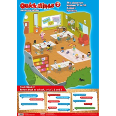 Quick Minds (Ukrainian edition) НУШ 2 Комплект плакатів 3 шт., комплект