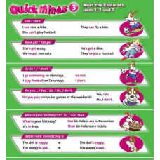 Quick Minds (Ukrainian edition) НУШ 3 Комплект плакатів 3 шт., комплект