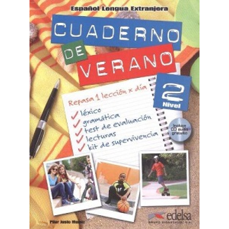 Cuaderno De Verano 2 Libro + CD audio
