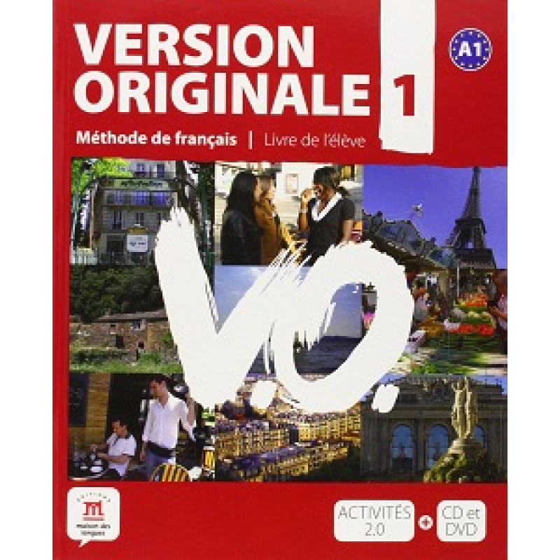 Version Originale 1 - Livre de l'e'le`ve + CD et DVD